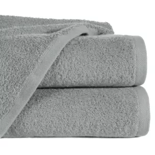 Ręcznik do rąk 30x50 cm bawełniany kolor stalowy 500 g/m2 GŁADKI 2