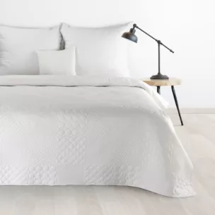 DESIGN 91 Narzuta BONI z patchworkowym motywem wytłaczanym techniką hot press