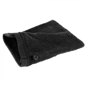 Myjka kąpielowa 16x21 cm bawełniana kolor czarny 400 g/m2 GŁADKI 1
