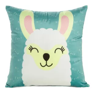 DESIGN 91 Poszewka welwetowa KIDS 2 z motywem lamy