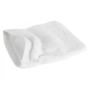 Myjka kąpielowa 16x21 cm bawełniana kolor biały 500 g/m2 GŁADKI 2