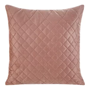 DESIGN 91 Poszewka LUIZ 3 welwetowa pikowana metodą hot press w geometryczny wzór