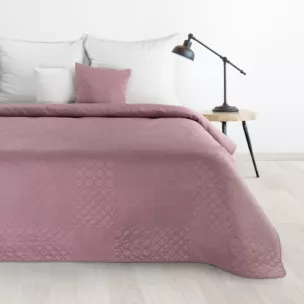 DESIGN 91 Narzuta BONI z patchworkowym motywem wytłaczanym techniką hot press