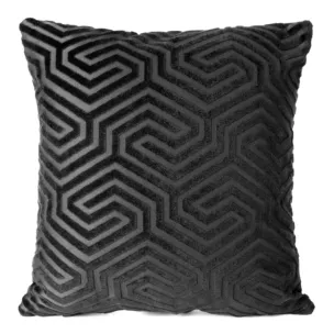 PIERRE CARDIN Poszewka INGA z welwetu z żakardowym geometrycznym wzorem