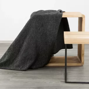 DESIGN 91 Koc AMBER bardzo miękki w dotyku ze strukturalnym wzorem 3D z włókien bawełniano-akrylowych