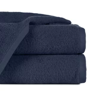 Ręcznik kąpielowy 50x100 cm bawełniany kolor granatowy 500 g/m2 GŁADKI 2