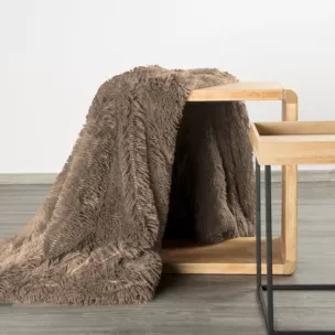 DESIGN 91 Koc TIFFANY 1 ciepły i miły o strukturze miękkiego futra