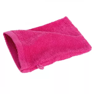 Myjka kąpielowa 16x21 cm bawełniana kolor amarantowy 400 g/m2 GŁADKI 1