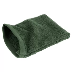 Myjka kąpielowa 16x21 cm bawełniana kolor ciemnozielony 500 g/m2 GŁADKI 2