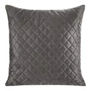 DESIGN 91 Poszewka LUIZ 3 welwetowa pikowana metodą hot press w geometryczny wzór