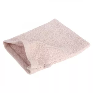Myjka kąpielowa 16x21 cm bawełniany kolor pudrowy róż 400 g/m2 GŁADKI 1
