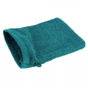 Myjka kąpielowa 16x21 cm bawełniany kolor ciemnoturkusowy 400 g/m2 GŁADKI 1