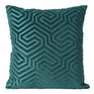 PIERRE CARDIN Poszewka INGA z welwetu z żakardowym geometrycznym wzorem