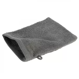Myjka kąpielowa 16x21 cm bawełniana kolor ciemnoszary 400 g/m2 GŁADKI 1