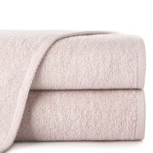 Ręcznik do rąk 30x50 cm bawełniany kolor pudrowy róż 400 g/m2 GŁADKI 1