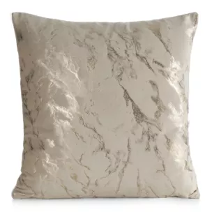 DESIGN 91 poszewka welwetowa DORIS zdobiona lśniącym marmurkowym wzorem