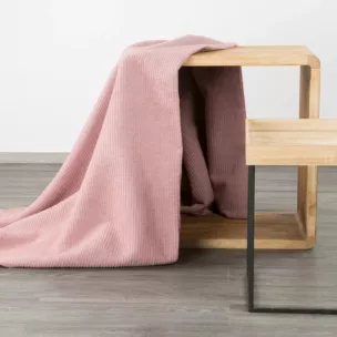 DESIGN 91 Koc AMBER bardzo miękki w dotyku ze strukturalnym wzorem 3D z włókien bawełniano-akrylowych