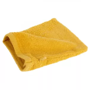 Myjka kąpielowa 16x21 cm bawełniany kolor musztardowy 400 g/m2 GŁADKI 1
